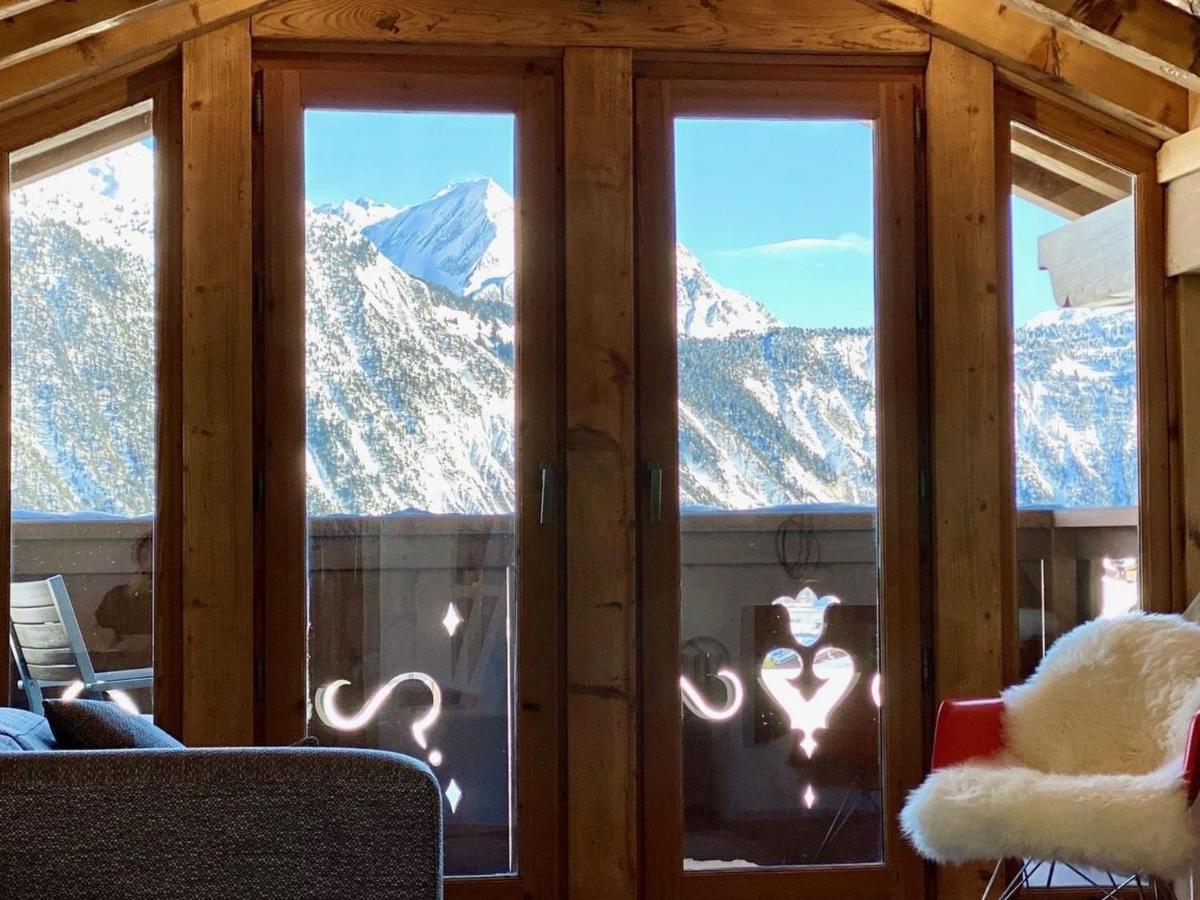 Appartement Contemporain Avec Sauna, Cheminee Et Parking Au Centre De Courchevel 1850 - Fr-1-564-35 Εξωτερικό φωτογραφία